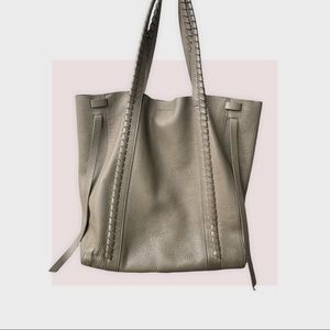 All Saints Ray North West Grey Tote